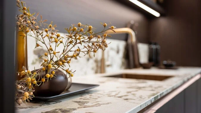 Cuisine équipée sur mesure haut de gamme à Tanger — Osmosis Home