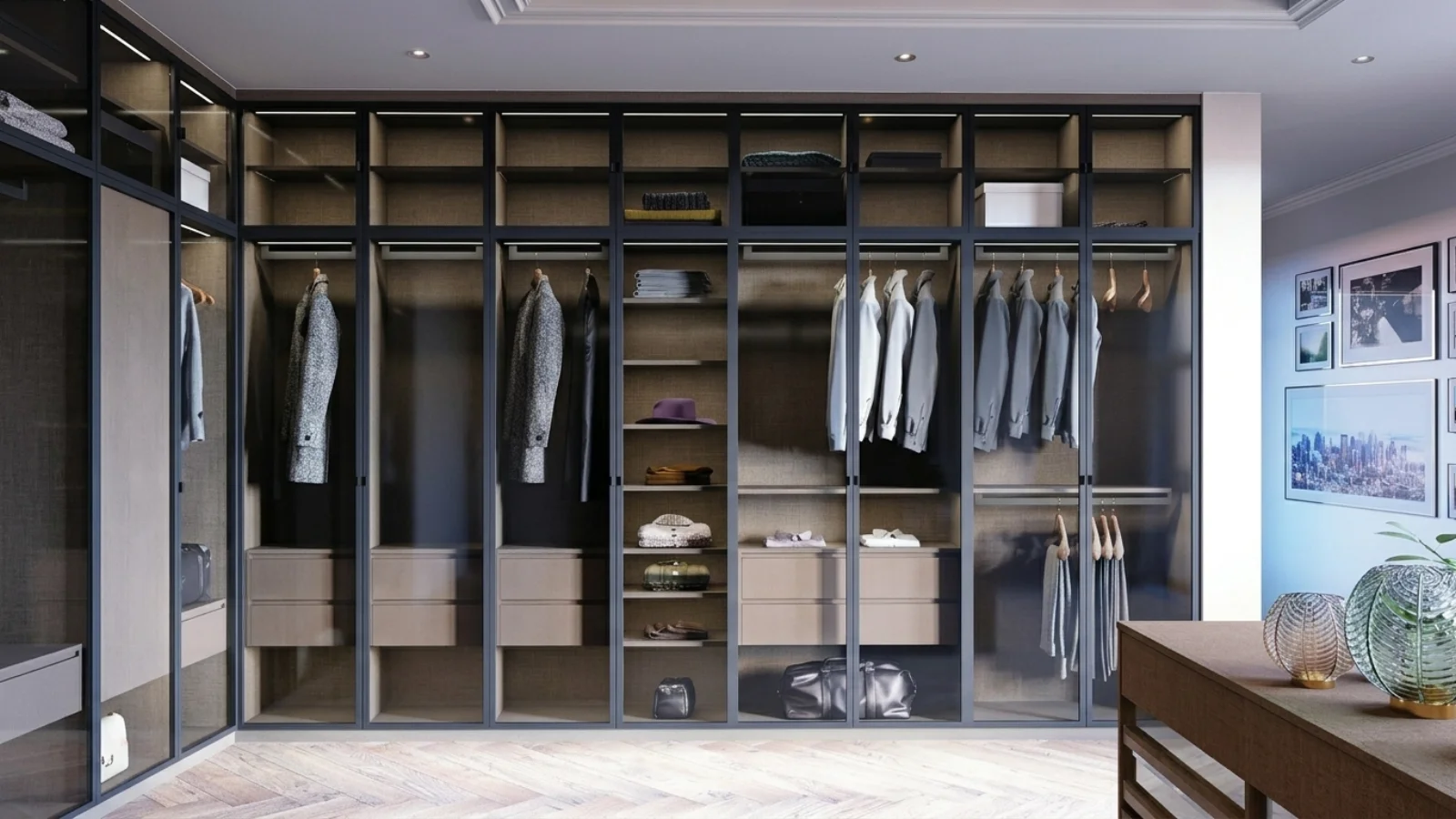 Matériaux haut de gamme pour dressing sur mesure — Osmosis Home Tanger